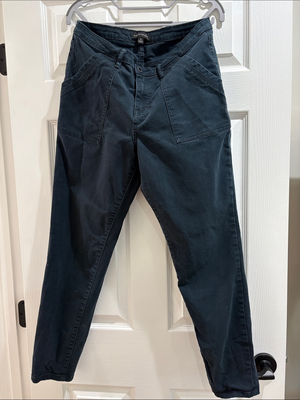 Banana Republic Women’s Size 10 Dark Navy Blue Skinny Dress Trouser Pants
